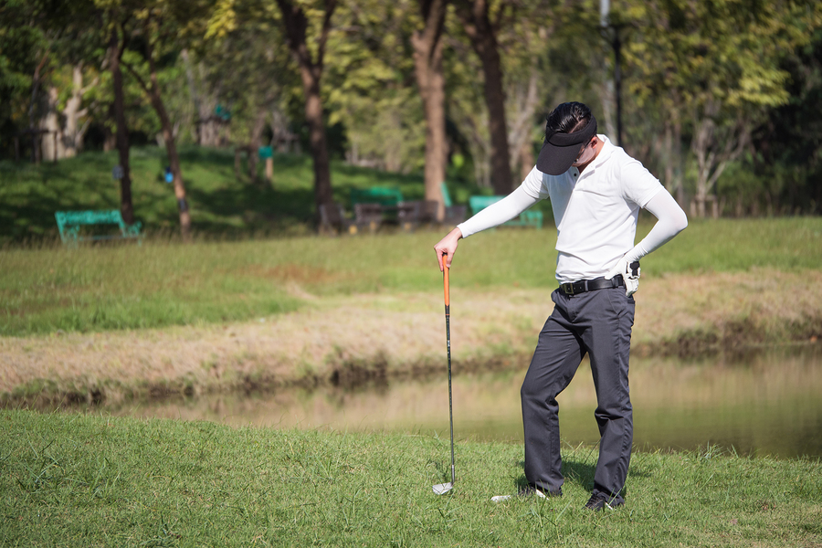 golfing frustration